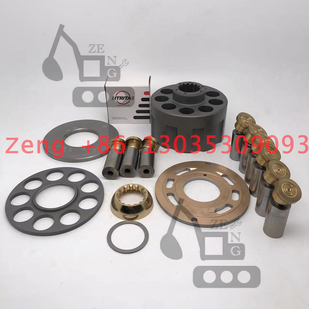 Kawasaki SBHSM151 hydraulic swing motor rotory group and spare parts for Sumitomo SH210-6，Sany SY215 excavator