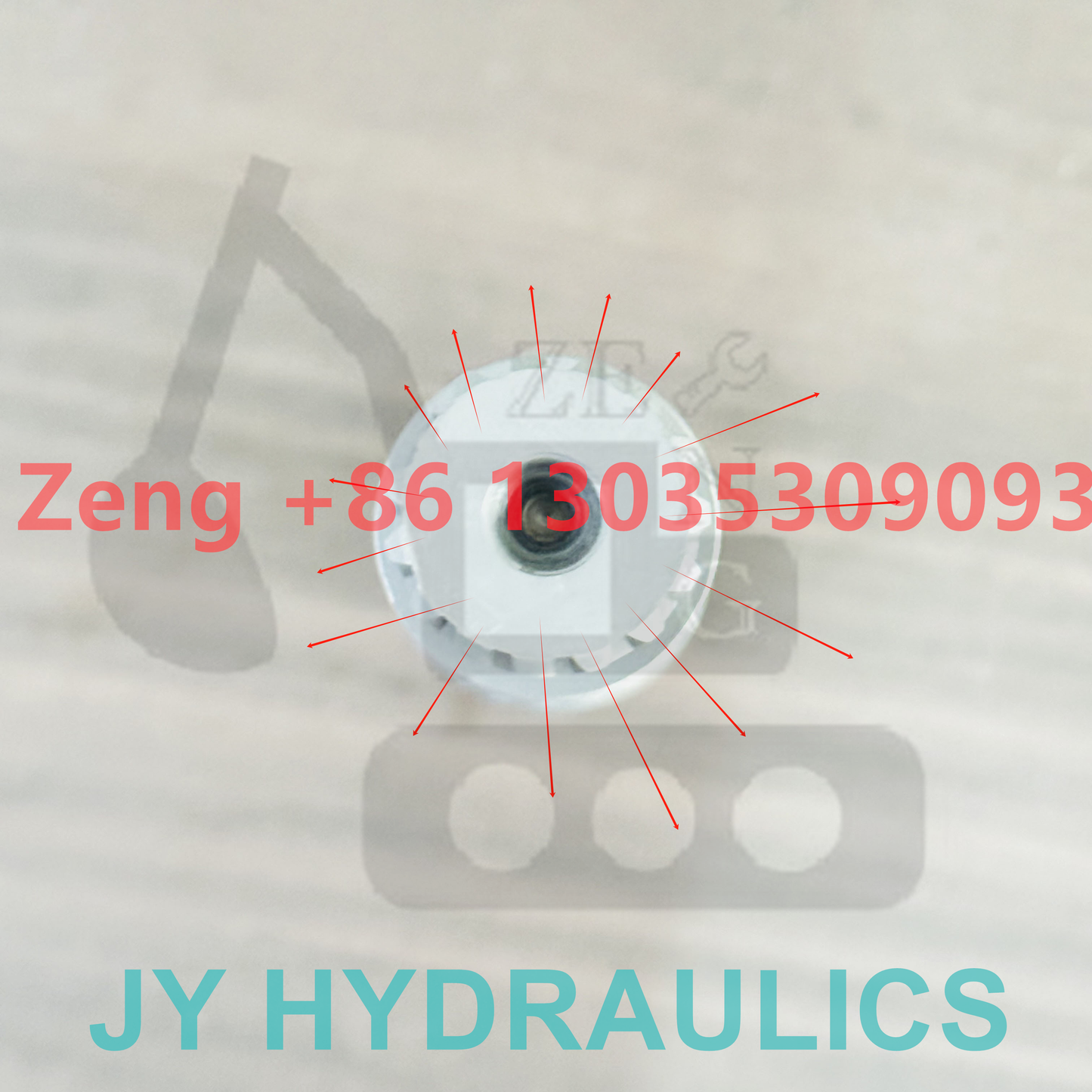 Rexroth A10VSO71 hydraulic pump drive shaft