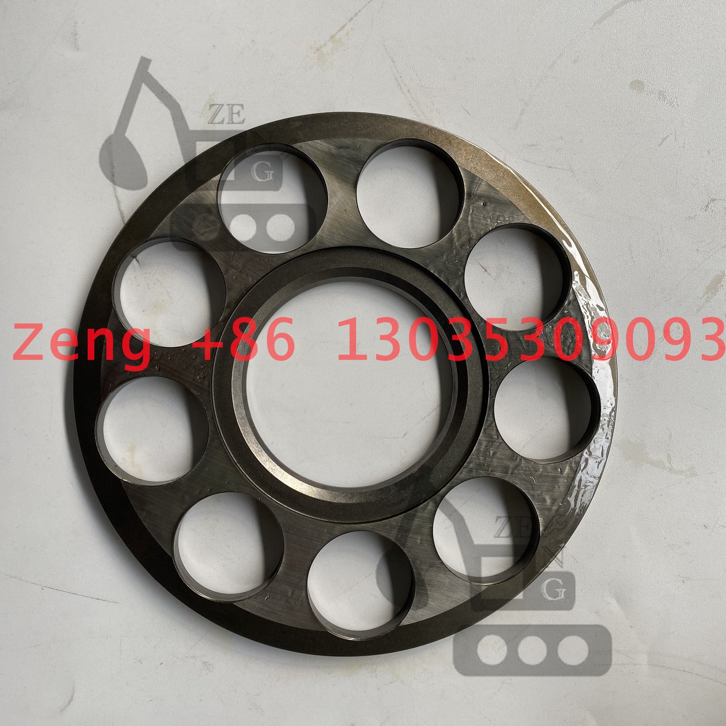 SG12 swing motor set plate retainer plate