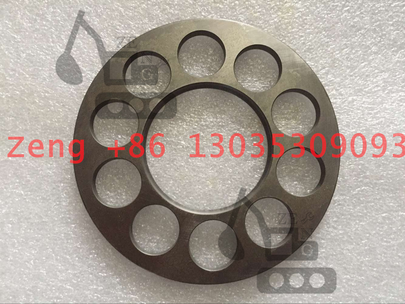 KAYABA PSVD2-13E hydraulic pump set plate retainer plate