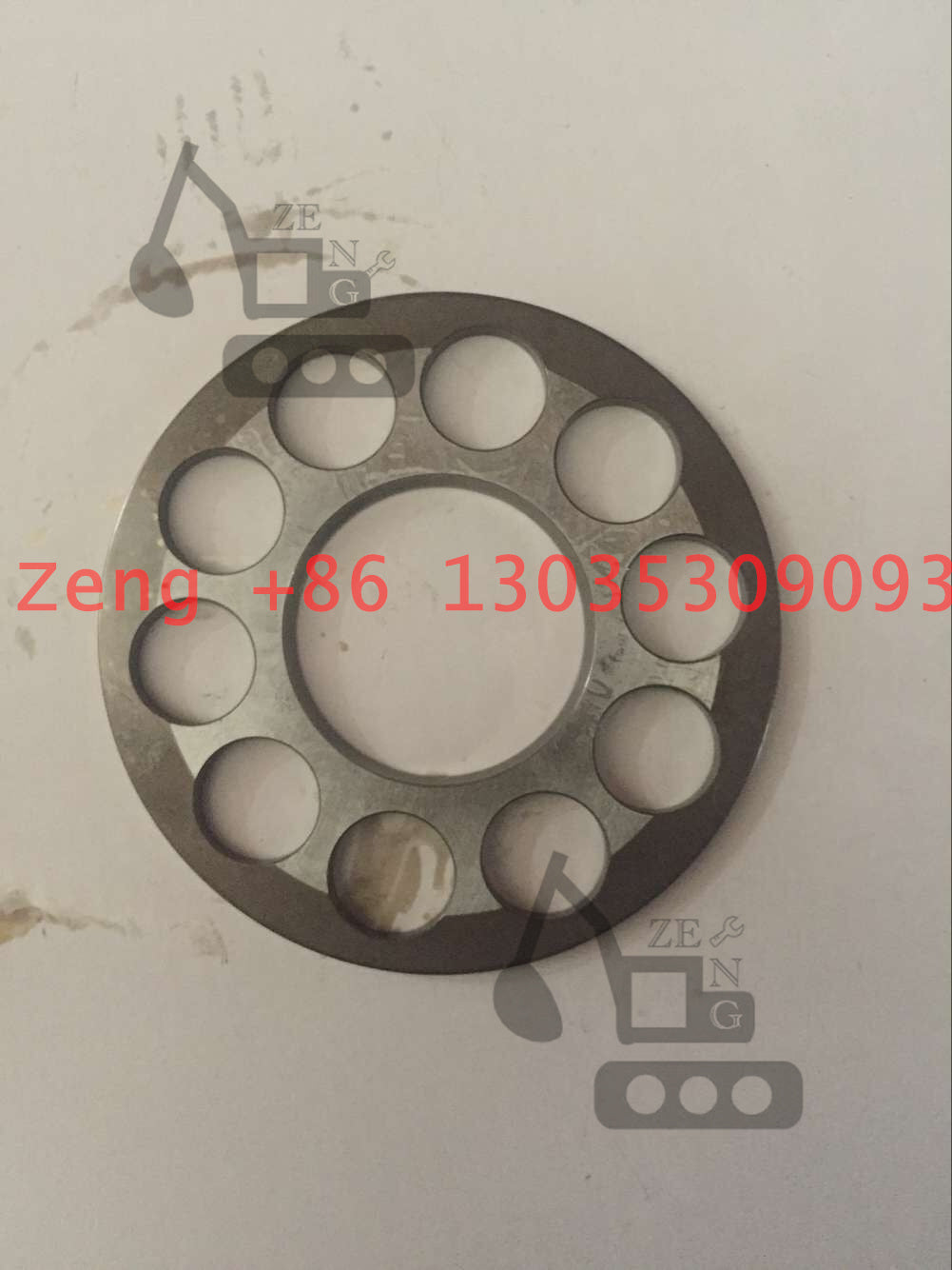 KAYABA PSVD2-16E PSVD2-17E hydraulic pump set plate retainer plate
