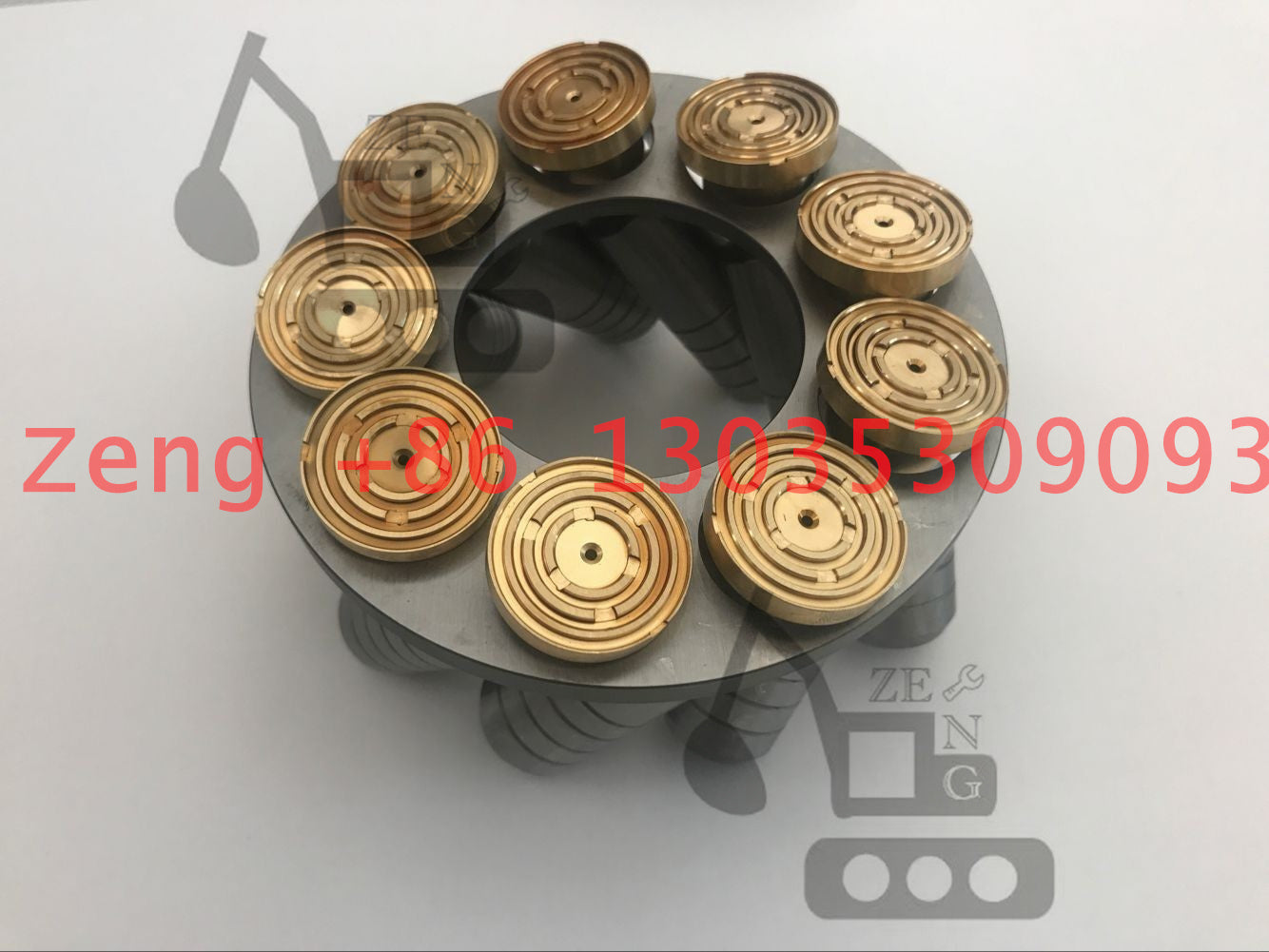 HPV90 PC200-5 hydraulic pump piston shoe