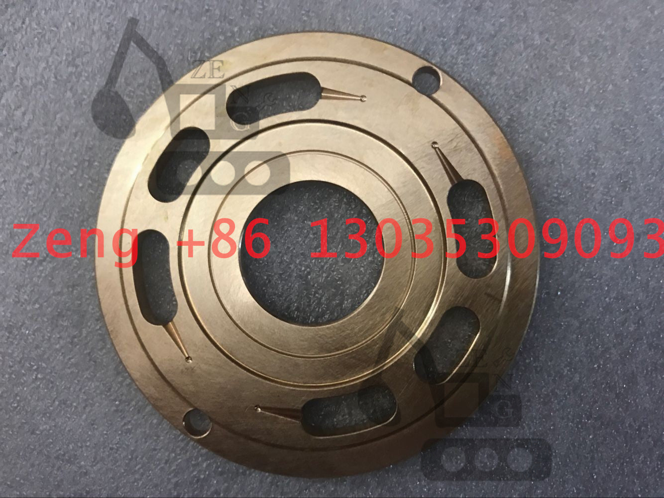M2X22 swing motor valve plate