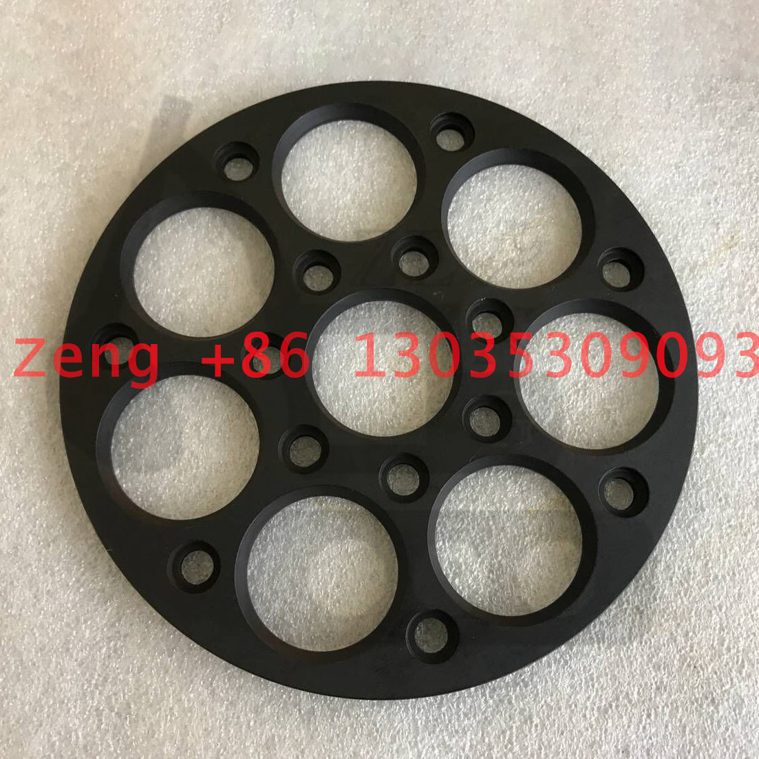 Komatsu PC400-7 travel motor set plate retainer plate retraction retainer shoe push plate