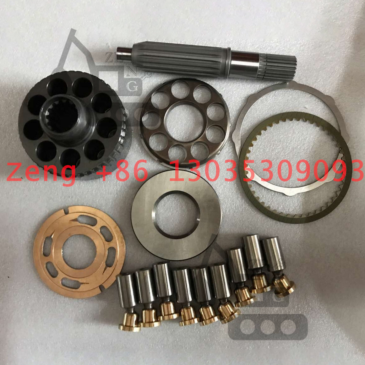 ZAX200-3 M5X130 swing motor valve plate – 13035309093