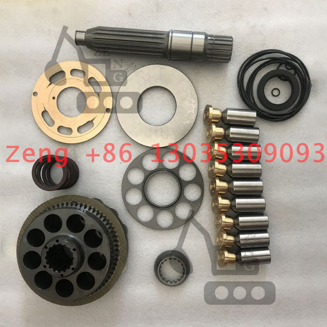 EX300-1 M2X210 swing motor cylinder block rotor