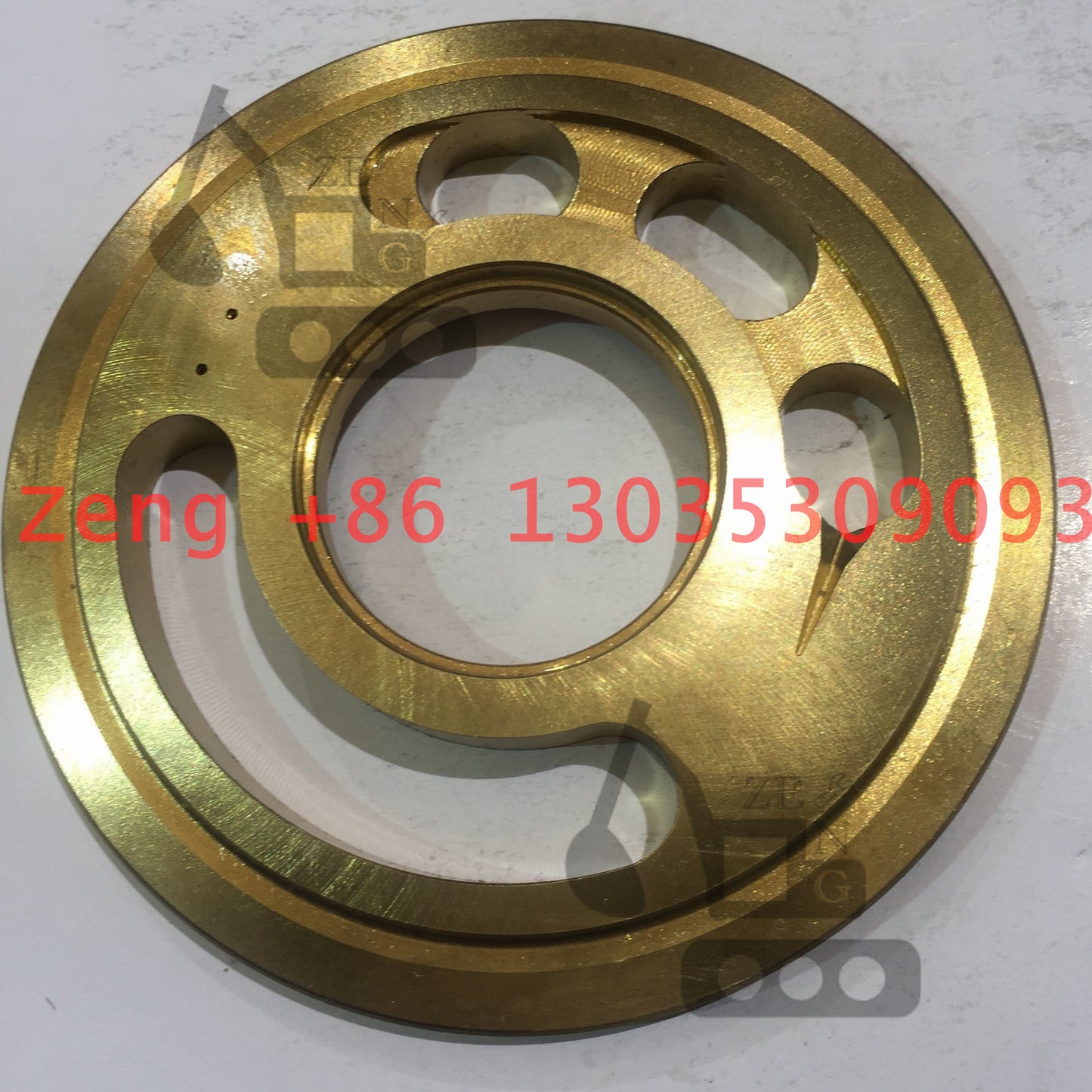 EX130 K5V80 hydraulic pump valve plate