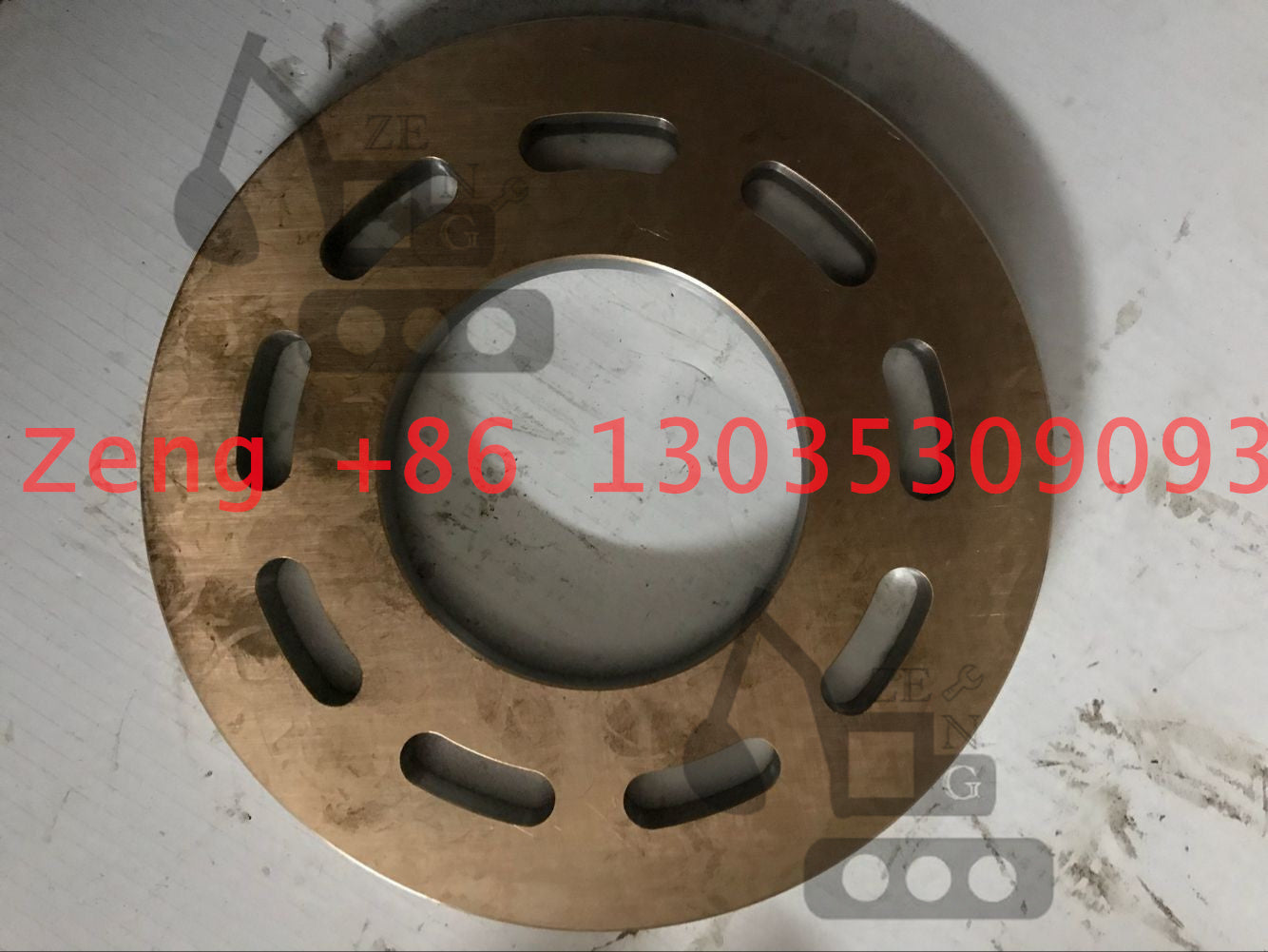 MSF150 MSF190 TADANO150 PVA9292 swing motor valve plate