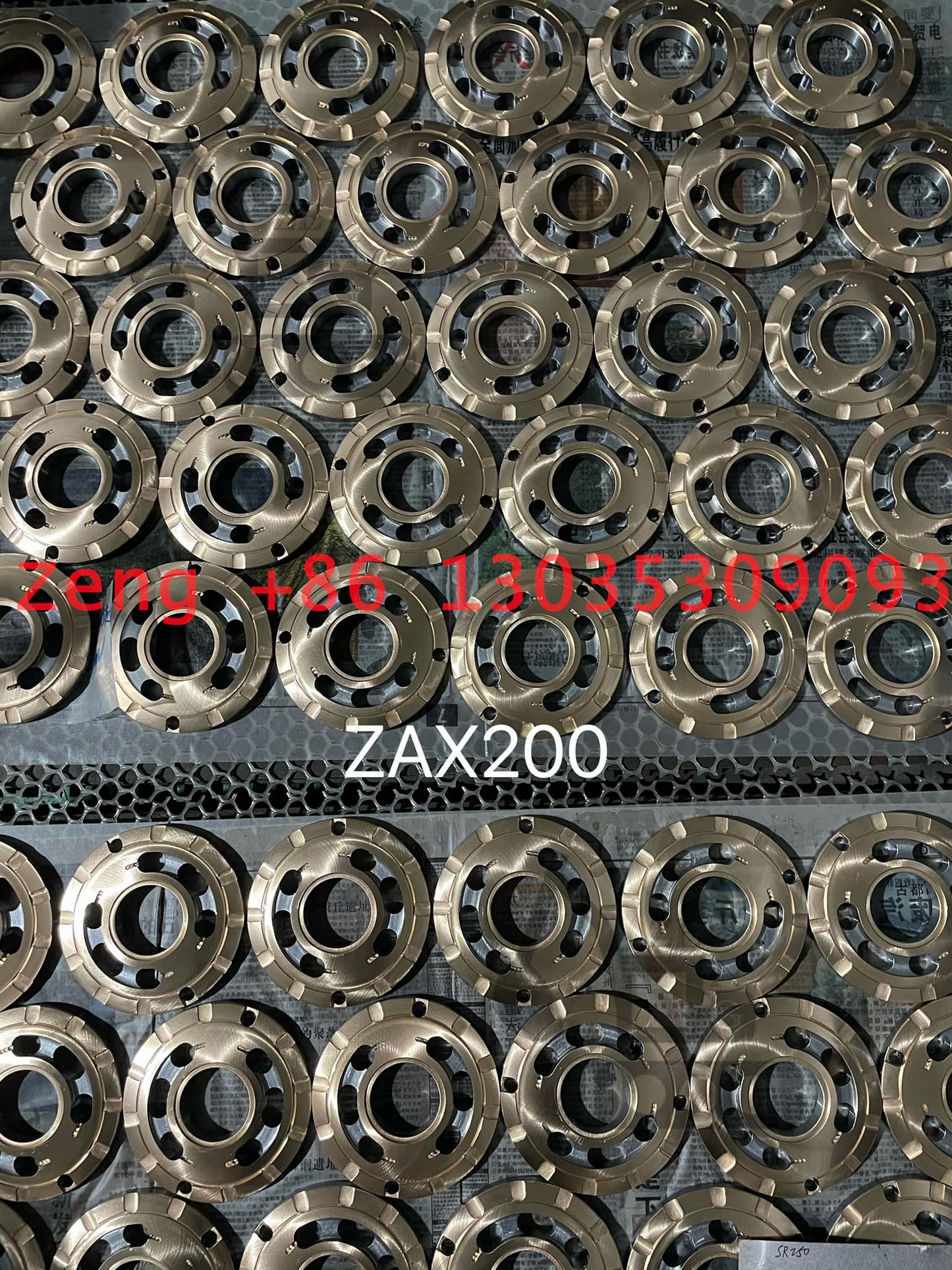 HMT36 travel motor valve plate