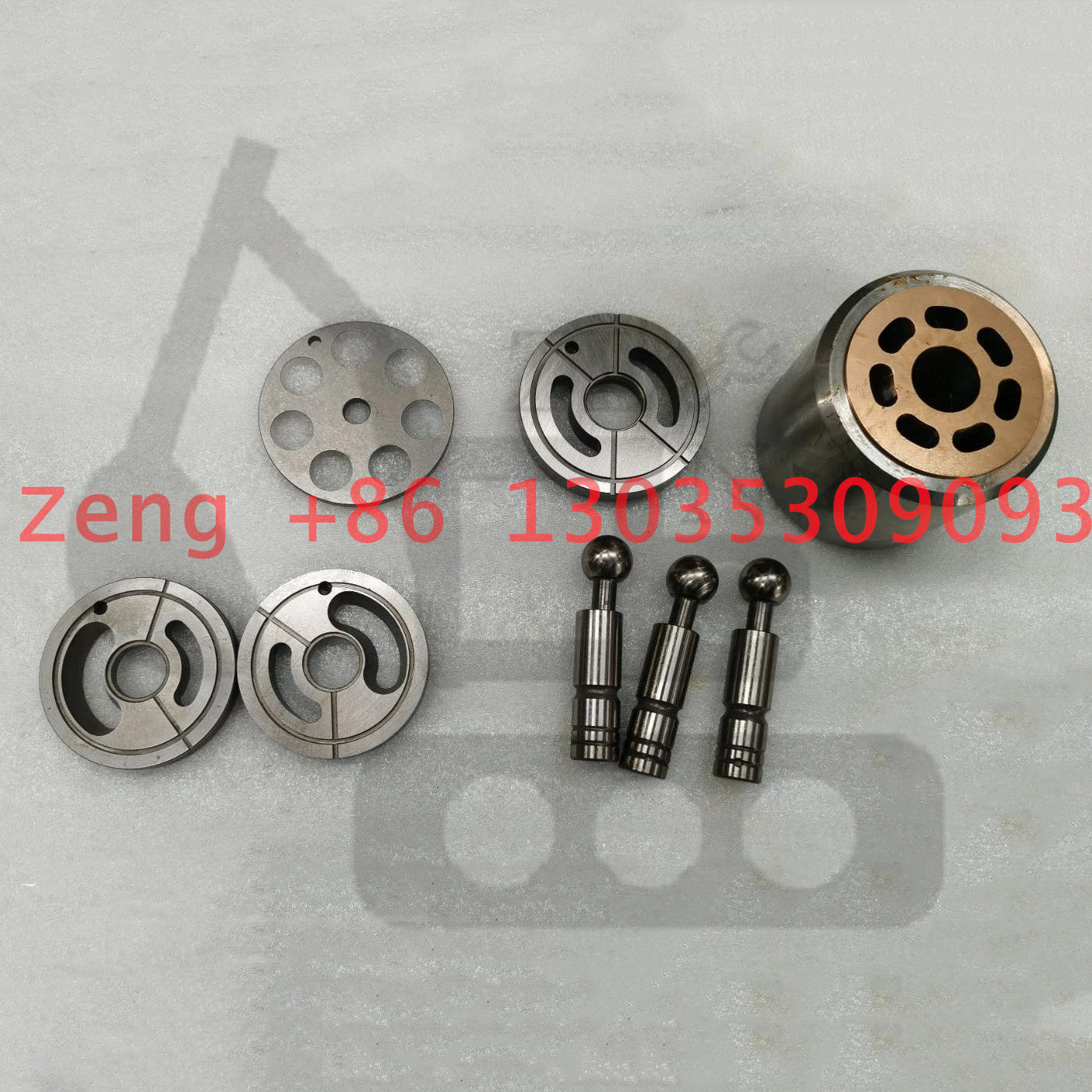 Linde B2PV50 hydraulic pump set plate retainer plate