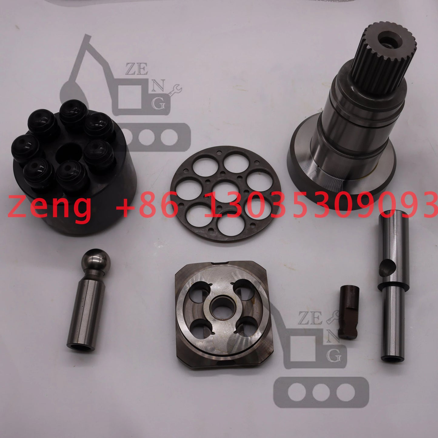 REXROTH A6VM55 travel motor set plate retainer plate