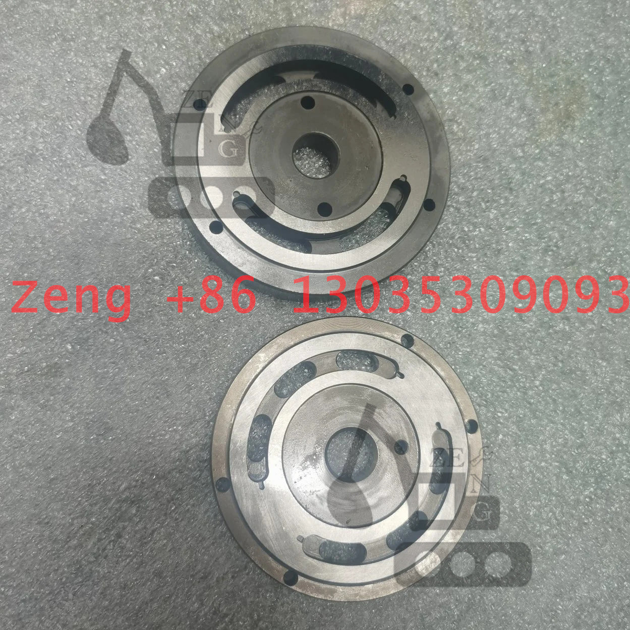 PC60-6 KMF40 swing motor valve plate