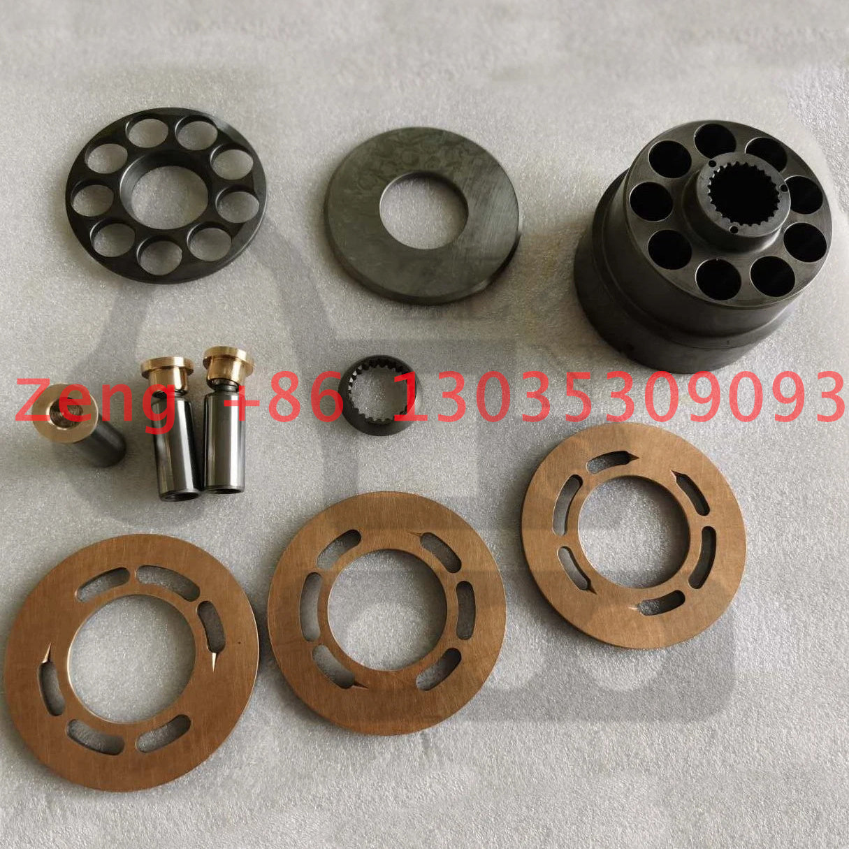 Sauer V38 hydraulic pump shoe plate thrust plate