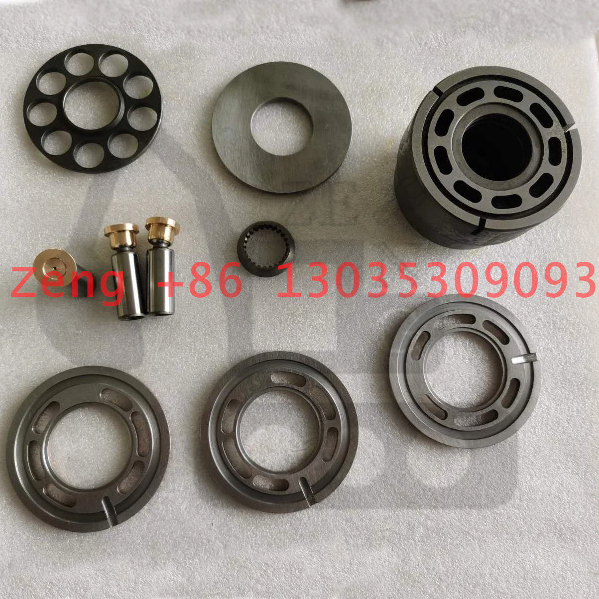 Sauer V38 hydraulic pump set plate retainer plate