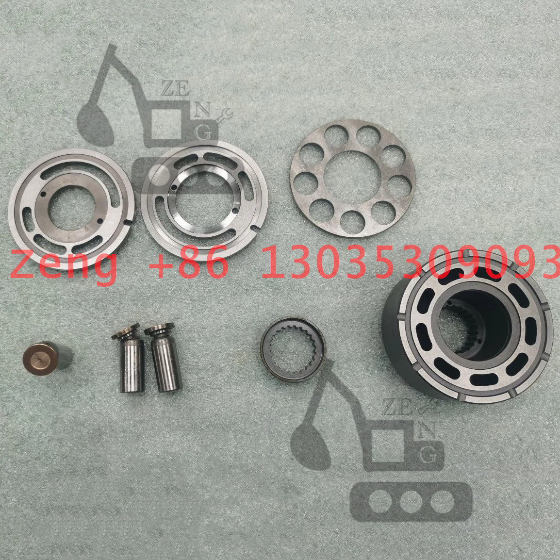 Kayaba PSVK2-25 hydraulic pump rotory group and spare parts
