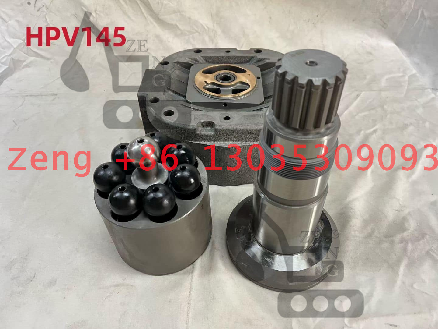 Hitachi HPV145 hydraulic pump parts