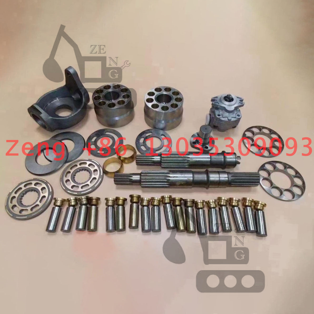 Caterpillar SPK10/10 hydraulic pump rotory group and spare parts for E180 E200B E240 EL240