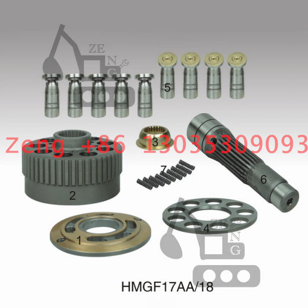 HMGF17AA HMGF18 travel motor parts