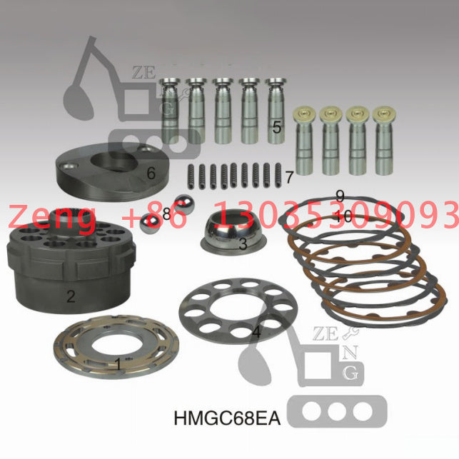 HMGC68 hydraulic rotory group and spare parts for HITACHI ZAX330 excavator