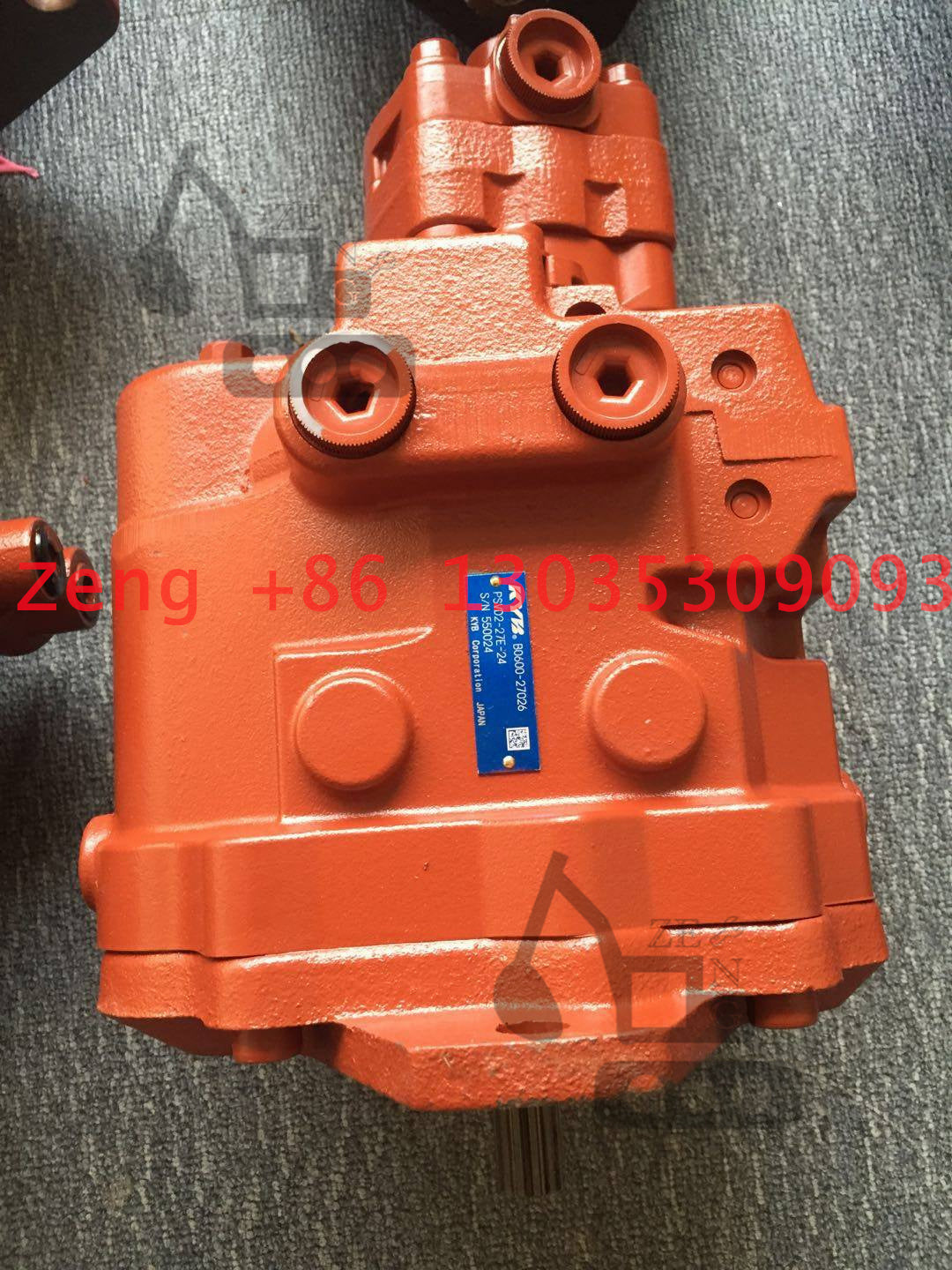 KAYABA PSVD2-26E PSVD2-27E hydraulic pump