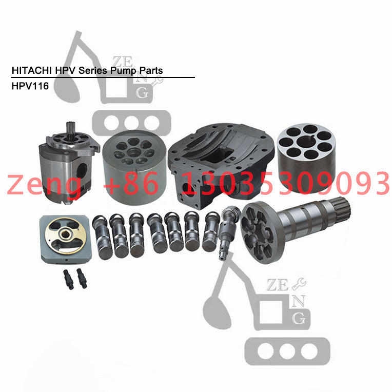 Hitachi HPV116 hydraulic pump socket bolt of valve plate