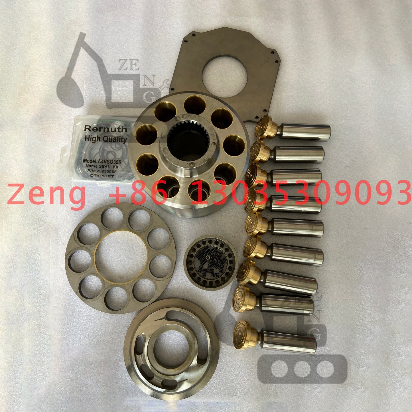 Rexroth A4VSO355 hydraulic pump rotory group and spare parts