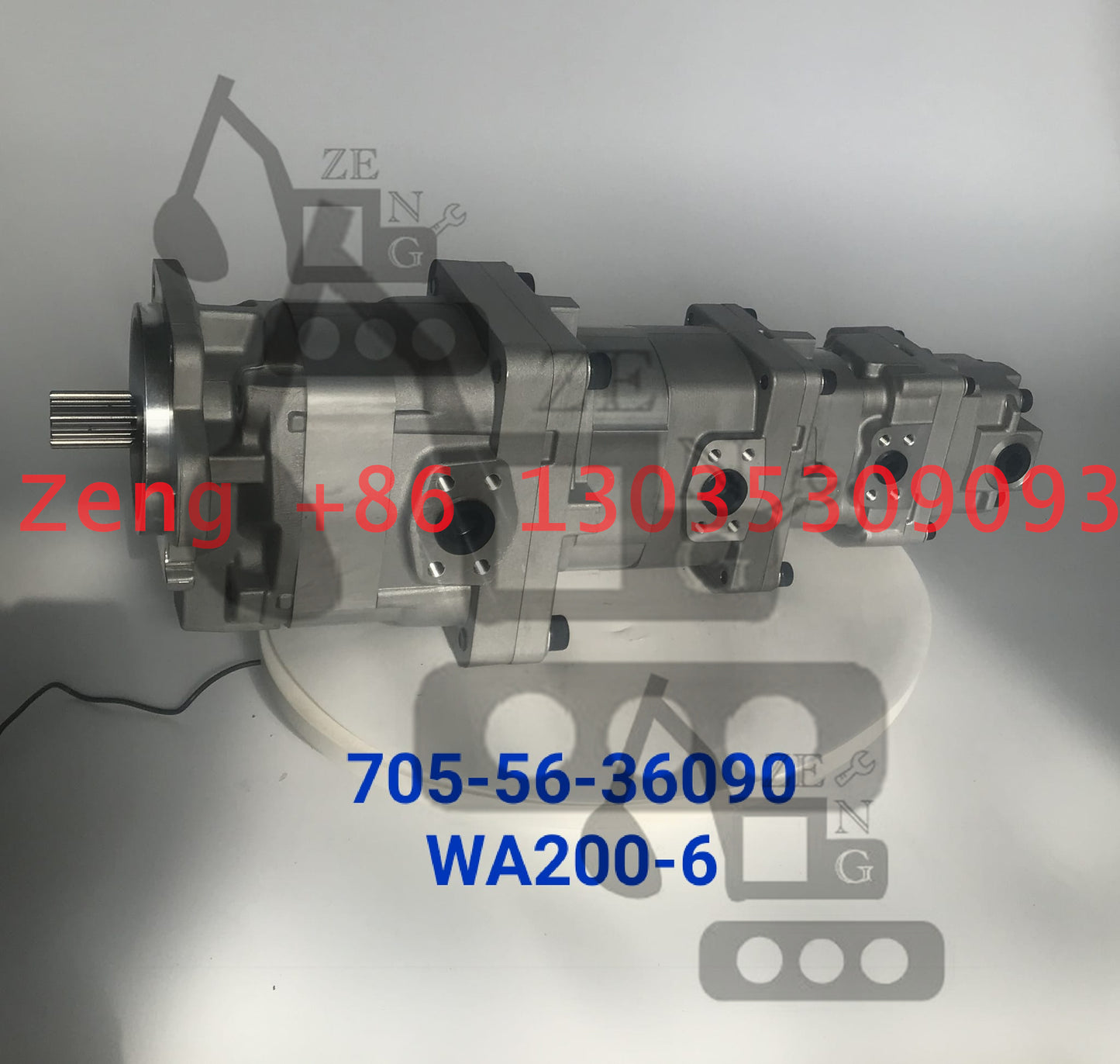 WA200 705-56-36090 hydraulic pump gear pump pilot pump