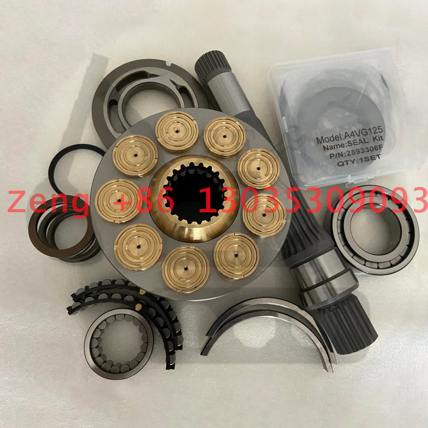 REXROTH A4VG125 hydraulic pump drive shaft