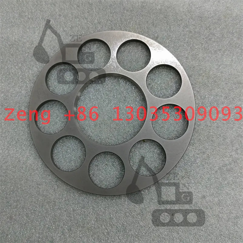 E120B travel motor set plate retainer plate