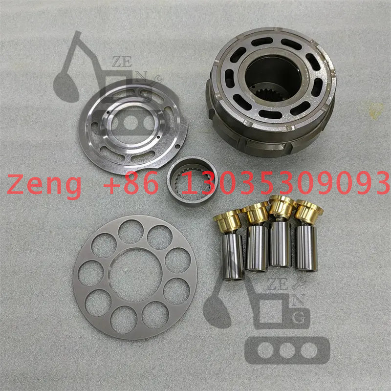 E120B travel motor set plate retainer plate