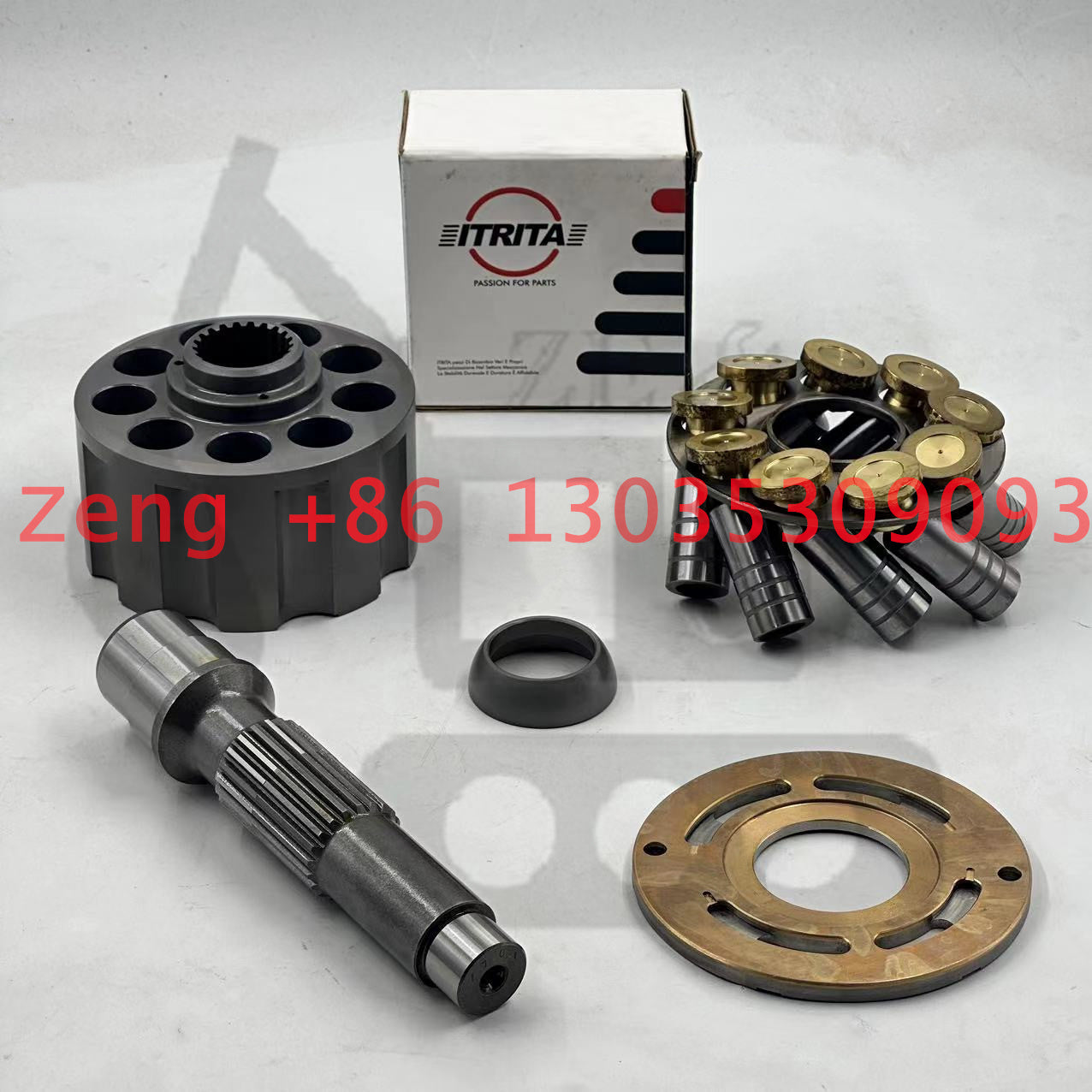 Hitachi hydraulic final drive travel motor rotary group and spare parts