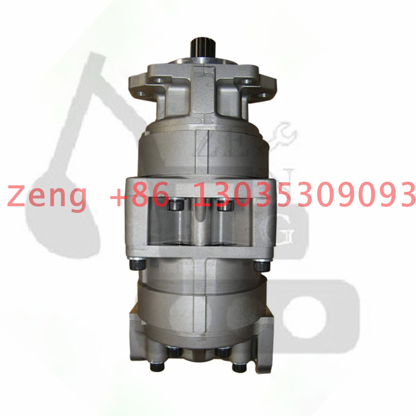 komatsu wheel loader 568 705-53-42000  WA600-1LC WA600-1LE WA600-3 WA600-3D WA600-3LK WD600-3 hydraulic pump gear pump