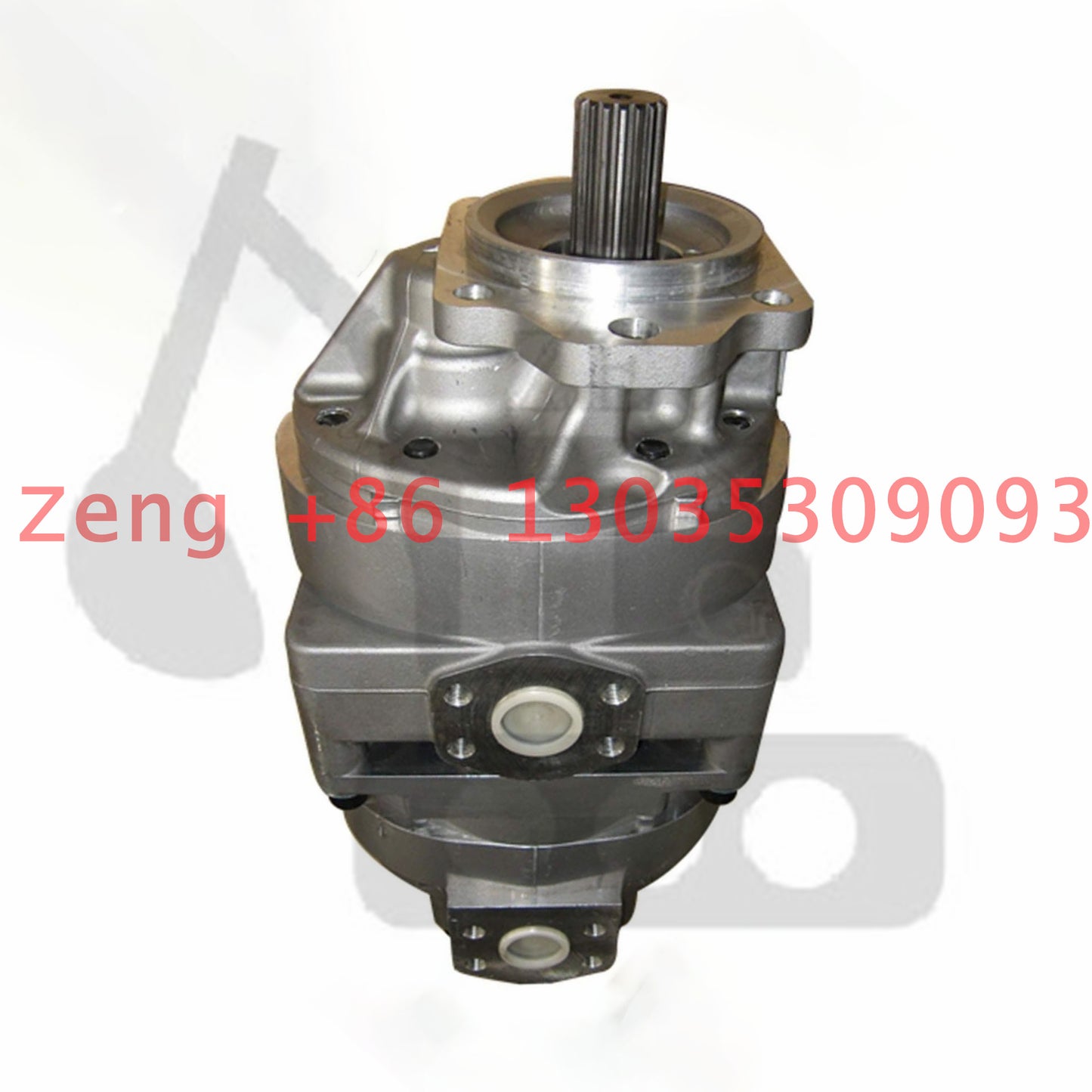 komatsu wheel loader 568 705-53-42000  WA600-1LC WA600-1LE WA600-3 WA600-3D WA600-3LK WD600-3 hydraulic pump gear pump