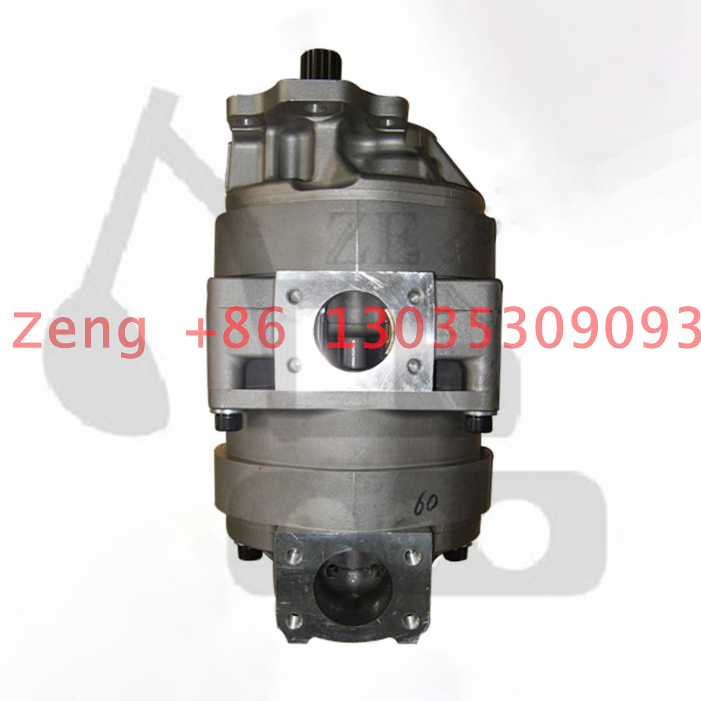 komatsu wheel loader 568 705-53-42000  WA600-1LC WA600-1LE WA600-3 WA600-3D WA600-3LK WD600-3 hydraulic pump gear pump