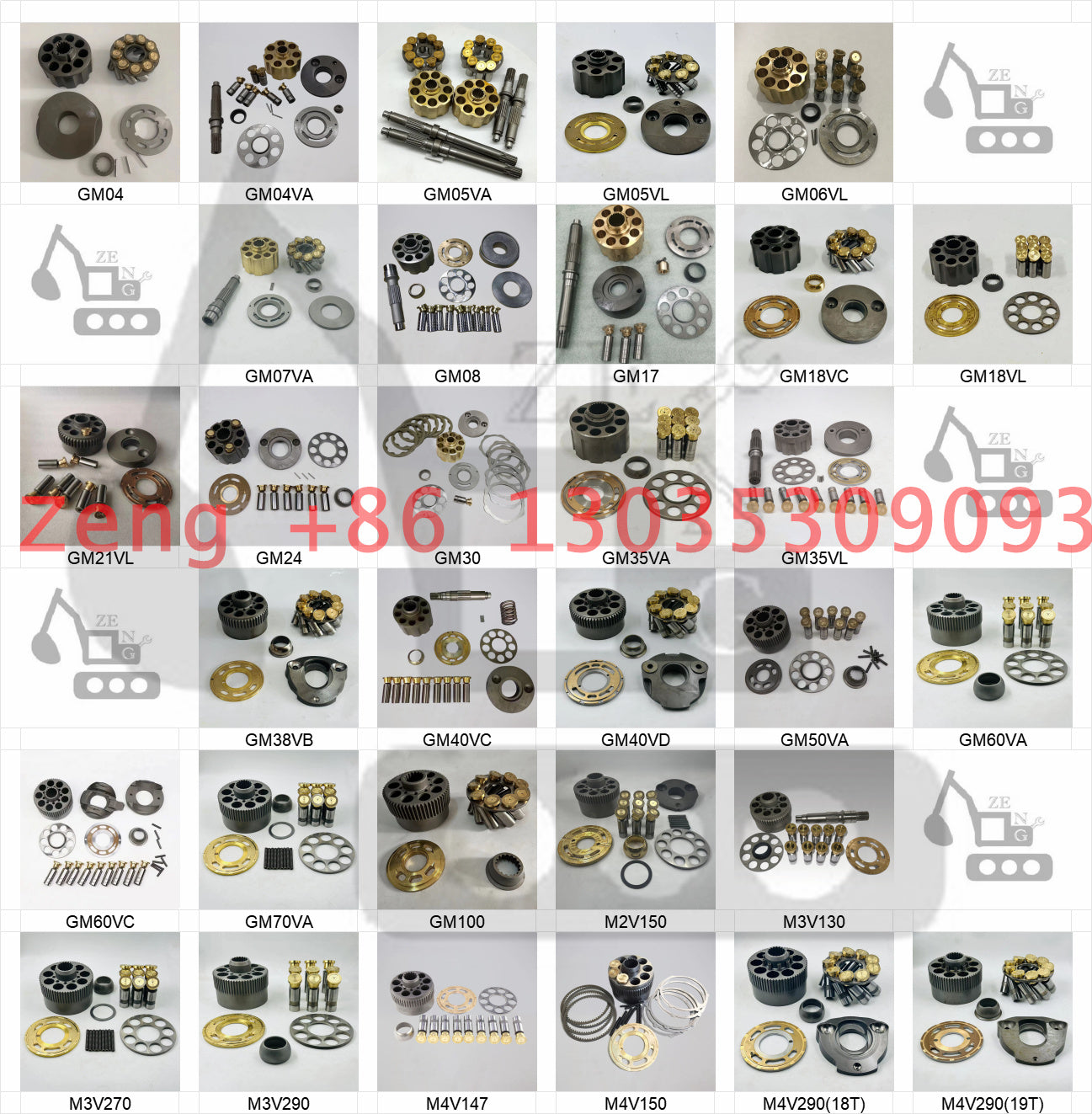 Nabtesco hydraulic final drive travel motor rotary group and spare parts