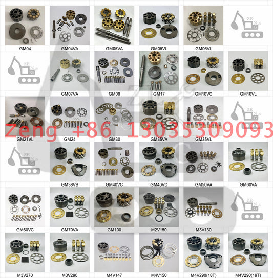 Nabtesco hydraulic final drive travel motor rotary group and spare parts