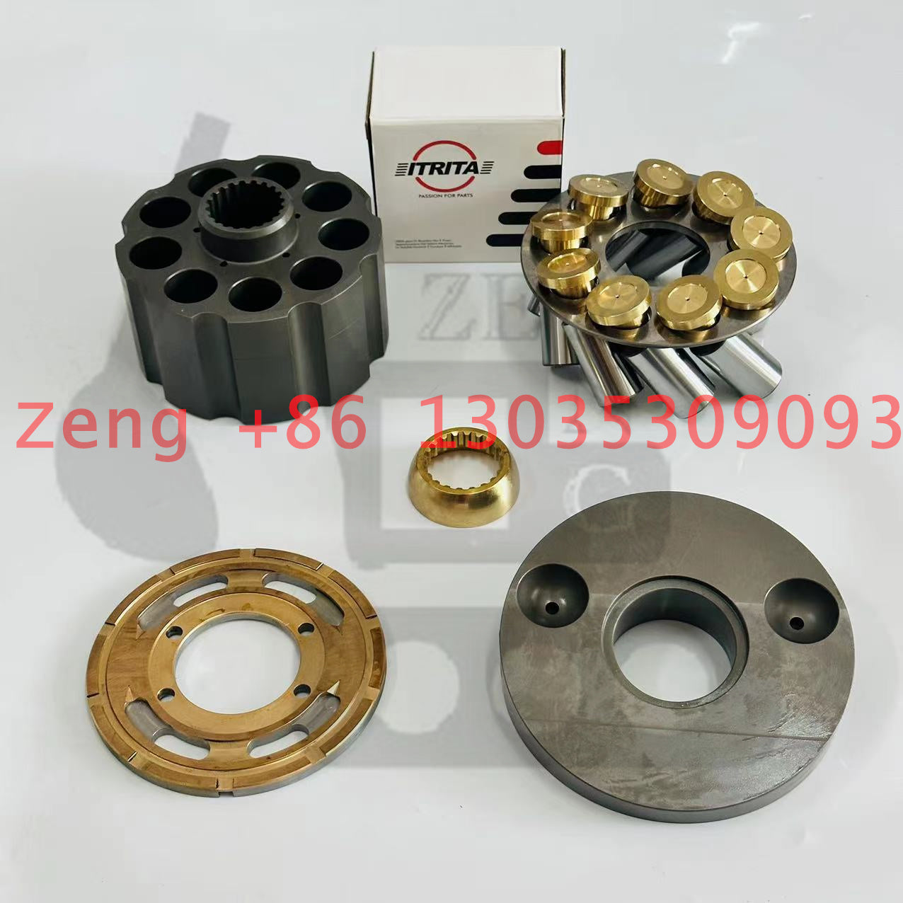 Nabtesco hydraulic final drive travel motor rotary group and spare parts