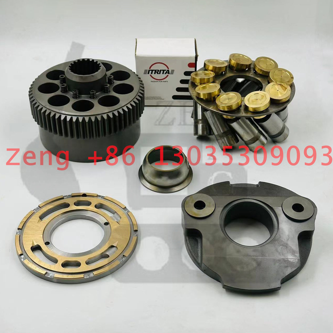 Nabtesco hydraulic final drive travel motor rotary group and spare parts