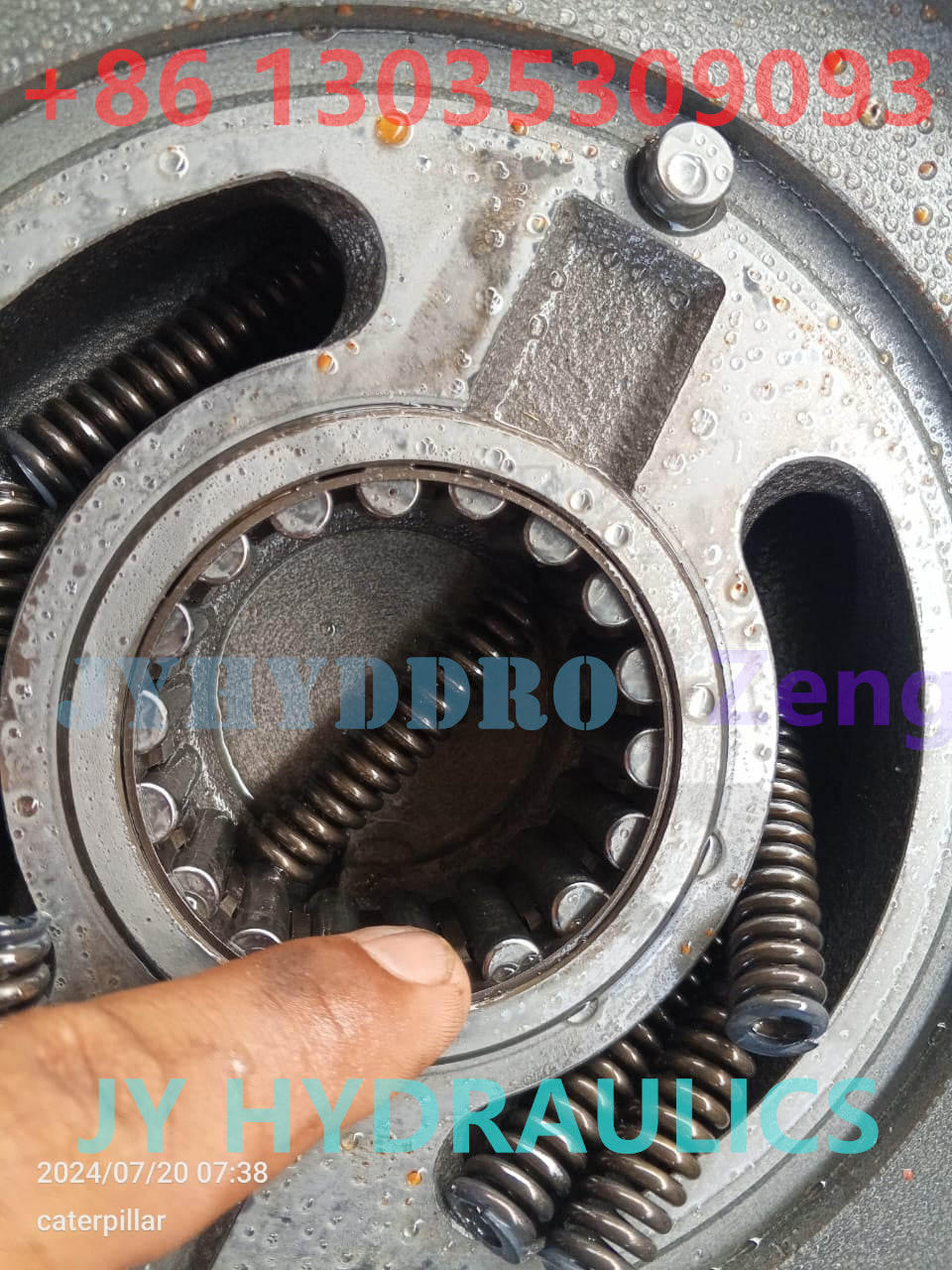 KAWASAKI M3X530 SWING MOTOR PARTS