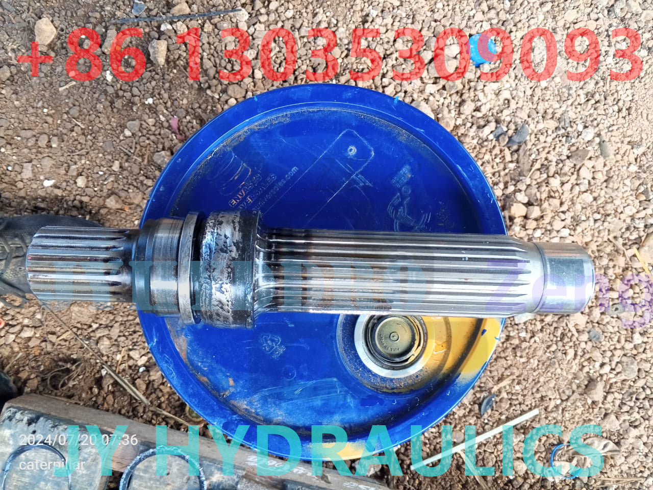 KAWASAKI M3X530 SWING MOTOR ROTARY GROUP AND SPARE PARTS