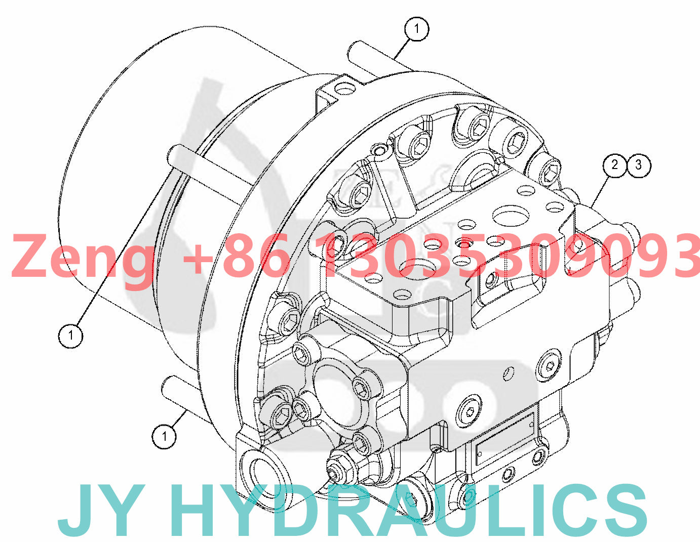 Caterpillar CAT325C CAT328DLCR CAT330C CAT330CL CAT330D CAT330DL CAT335FL CAT335FLCR CAT336D CAT336D2 CAT336D2L CAT336DL CAT336ELN CAT336F CAT336FL CAT340DL CAT340D2 CAT340F travel motor parts