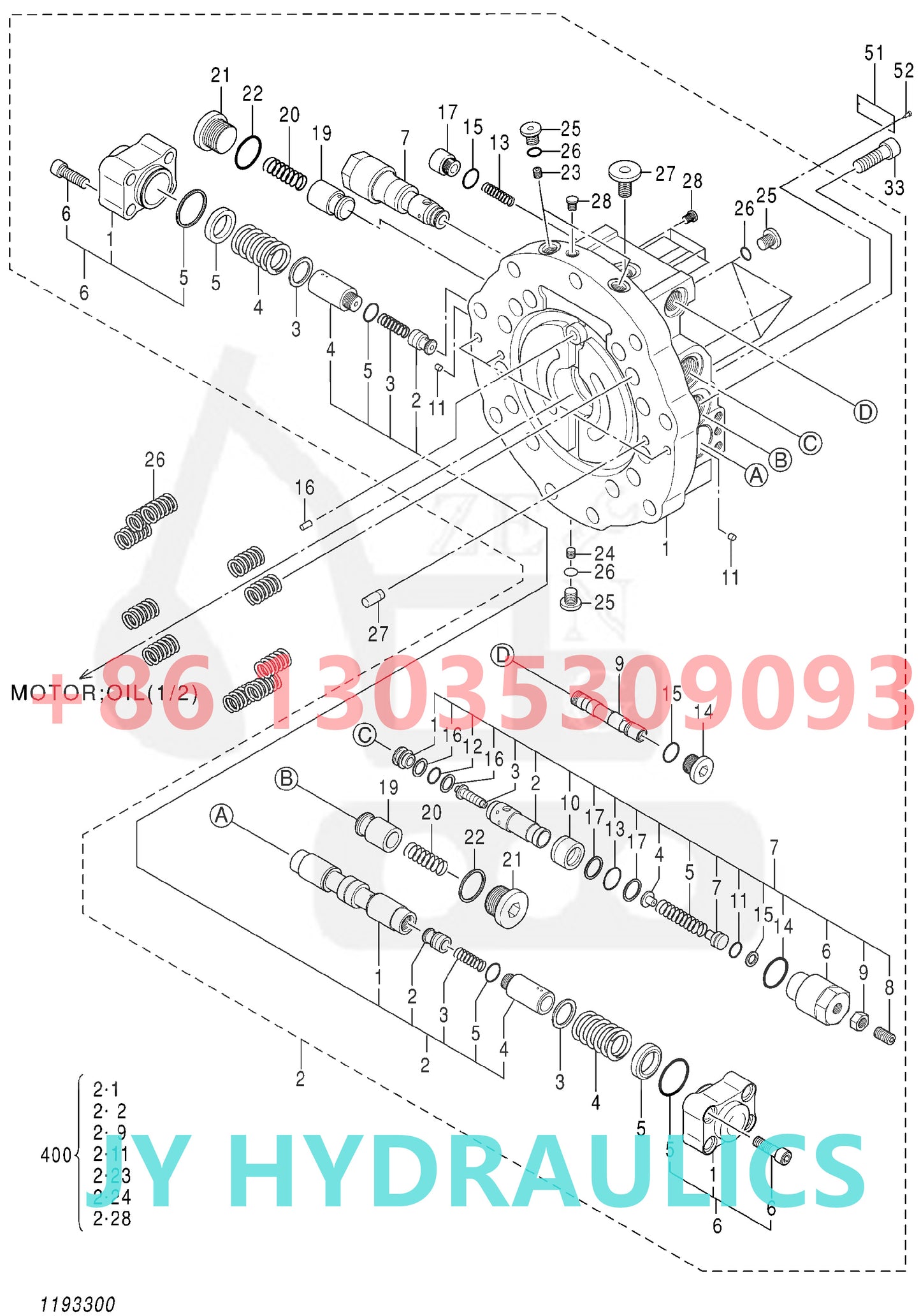 HITACHI ZX670LC-5B ZX670LC-5G ZX670LCH-5B ZX670LCH-5G ZX670LCR-5G ZX870-5G ZX870H-5G ZX870LC-5B ZX870LC-5G ZX870LCH-5G ZX870LCR-5G  EX1200-6 EXCAVATOR 4688059 YA60000958 TRAVEL MOTOR PARTS