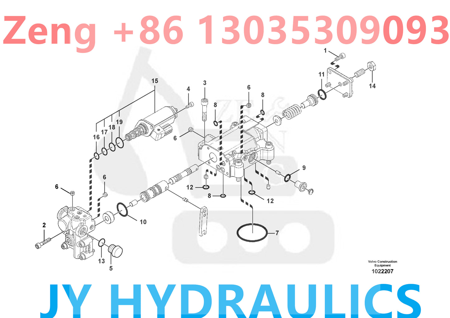 VOLVO VOE14552770 SOLENOID VALVE