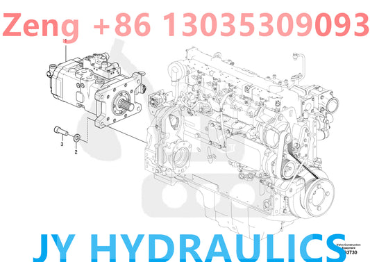 VOLVO EC200D EXCAVATOR VOE14715508 HDYRAULIC PUMP PARTS