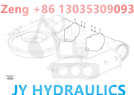 VOLVO EC200D EXCAVATOR VOE14719059 VOE14715510 TRAVEL MOTOR ROTARY GROUP AND SPARE PARTS