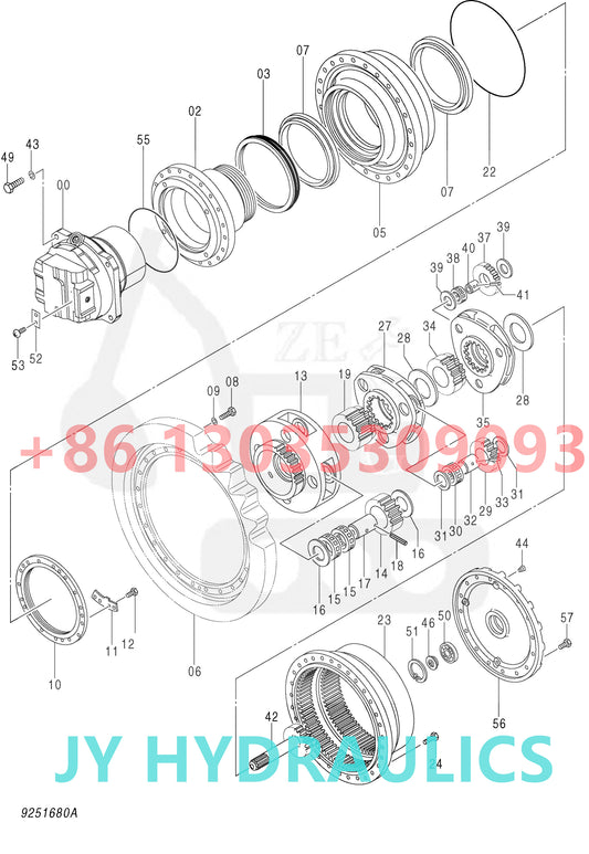 HITACHI TRAVEL DEVICE <450,470H,470R>