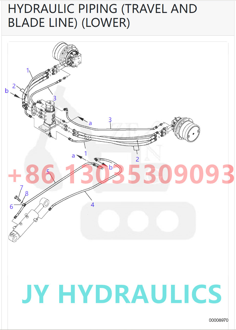 KOMATSU PC27MR-2 PC27MR-2-A PC27MR-2-B PC30MR-2 PC30MR-2-A PC30MR-2-B PC30MR-2-C PC30MR-2-D PC30MR-3(JPN) PC35MR-2 PC35MR-2-A PC35MR-2-B EXCAVATOR 22L-60-21101 TRAVEL MOTOR ROTARY GROUP AND SPARE PARTS