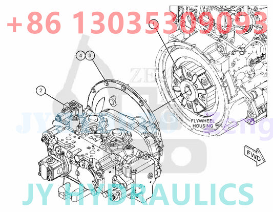 CATERPILLAR CAT320D2 CAT323D2 CAT323D2L EXCAVATOR 387-2626 436-6669 HYDRAULIC MAIN PUMP GP ROTARY GROUP