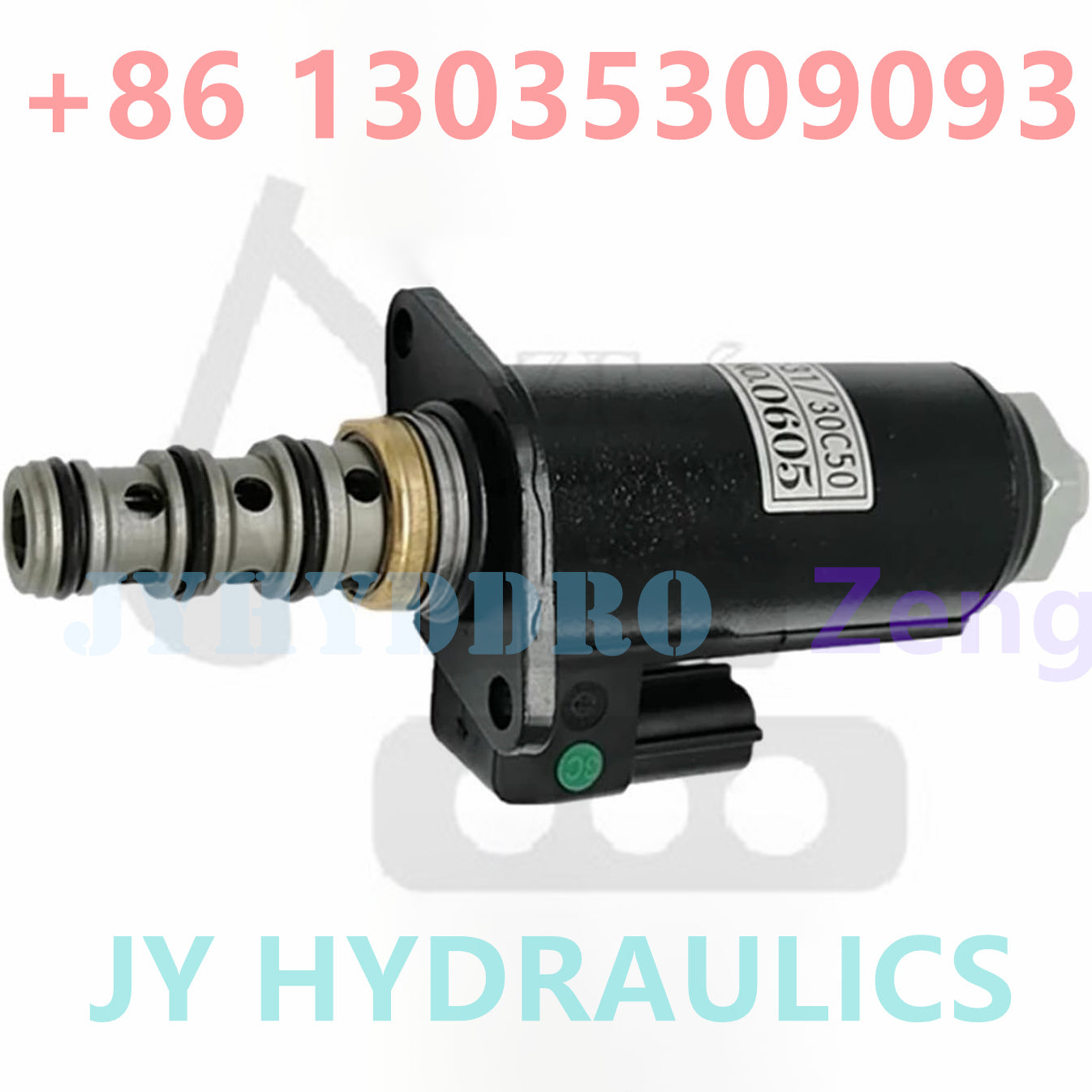 KDRDE5K-31/30C50-123 YN35V00052F1 YN35V00052F2 YN35V00054F1 Solenoid Valve Compatible For Kobelco SK200-6E SK230-6E SK200-8 Excavator