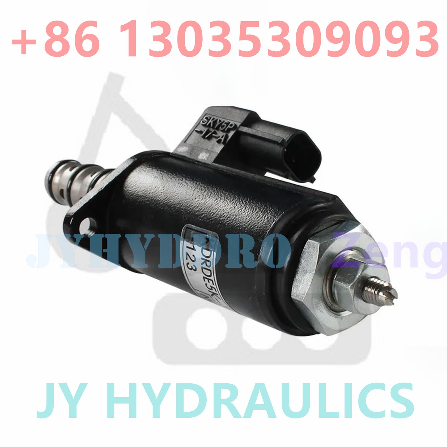 KDRDE5K-31/30C50-123 YN35V00052F1 YN35V00052F2 YN35V00054F1 Solenoid Valve Compatible For Kobelco SK200-6E SK230-6E SK200-8 Excavator